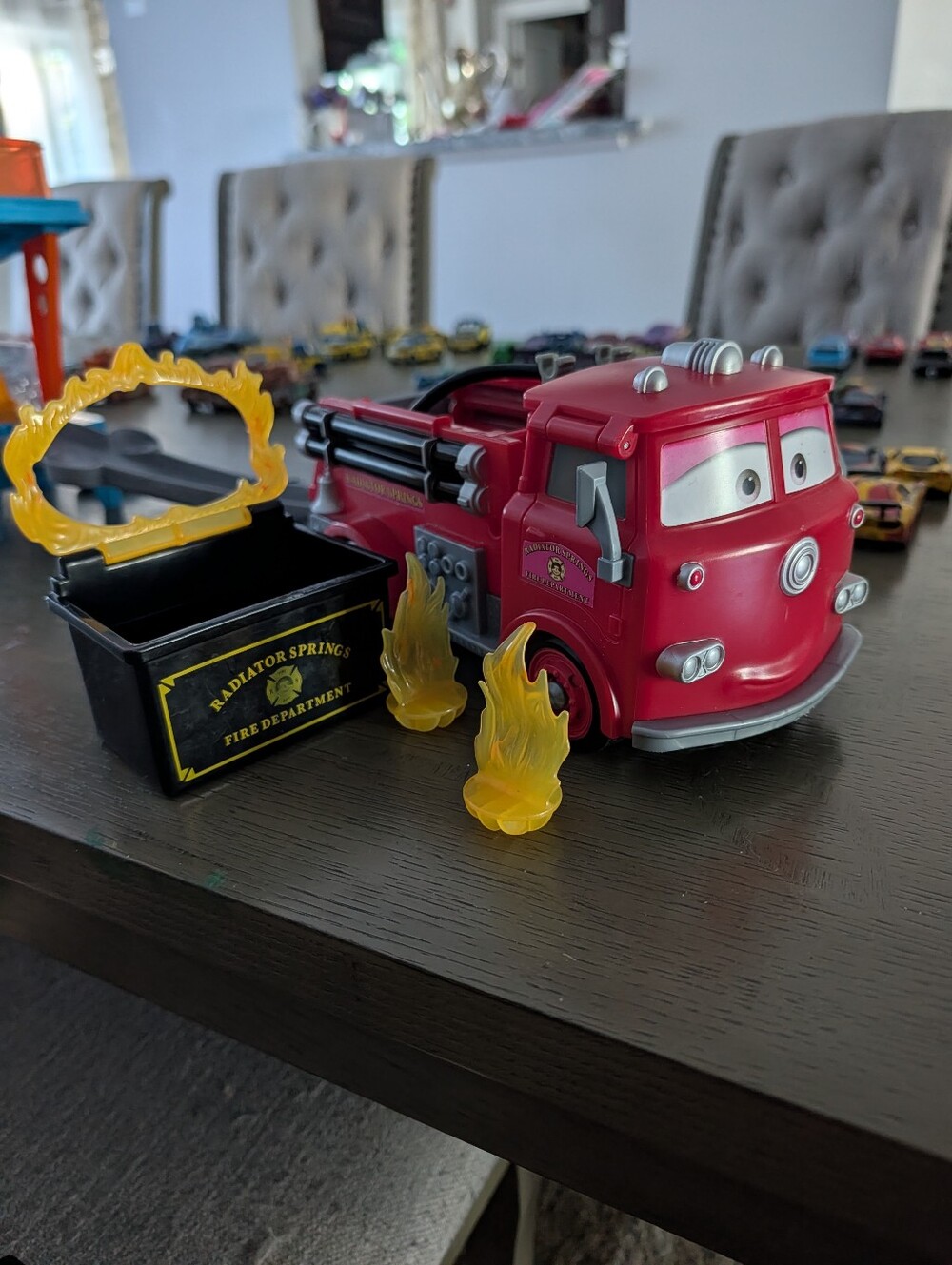 Big Red Firetruck Disney Pixar Cars